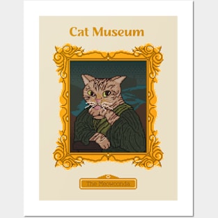 Cat Museum Cat Art Cat Portrait Cats Pixel Art Posters and Art